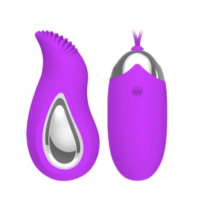 PRETTY LOVE - Fairy Wireless Remote Vibrating Egg (Chargeable - Purple)